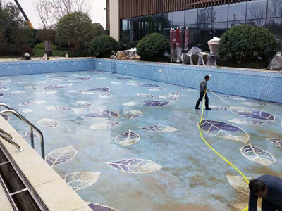吉安新力帝泊湾项目泳池设备工程项目启动